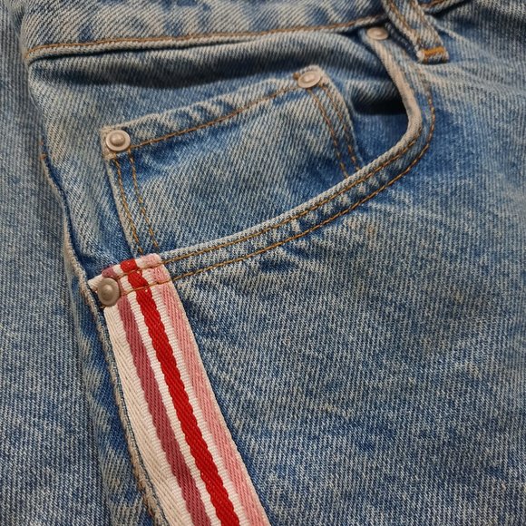 Jeans w/ side stripes & button fly - asos brand - Picture 11 of 12